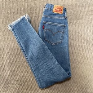 levis 721 high rise skinny 26